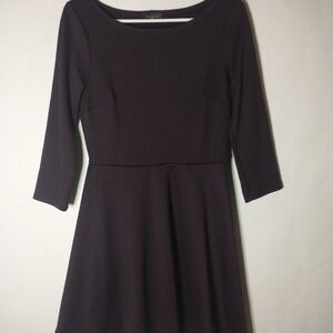 The limited plum colored dress size small
